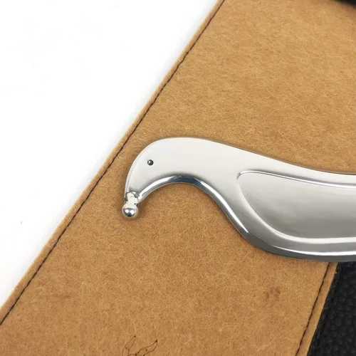 Miniatura 8 de Herramienta IASTM Acero Inoxidable Gua Sha Guasha Masaje Raspador Liberación Fisioterapia Suave Movilización de Tejidos Herramientas de Liberación