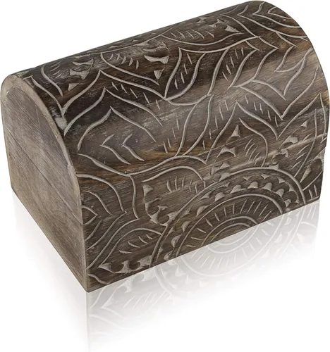 Grandes ideas de regalo de cumpleaños, caja de joyería decorativa hecha a mano, caja del tesoro, organizador de joyas, caja de recuerdos, caja de