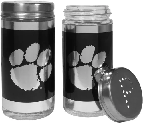 Siskiyou Sports NCAA Clemson Tigers - Salero y pimentero negro Clemson Tigers, talla única, color negro