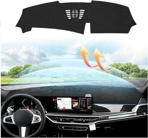 Miniatura 29 de CARTIST Cubierta para salpicadero para CrossTrek 2024 2025 2026 Cubierta de salpicadero para accesorios Crosstrek Alfombra antideslizante Protector