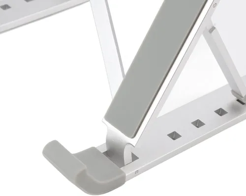Miniatura 6 de Luqeeg Soporte para laptop para escritorio, soporte ergonómico ajustable de aluminio portátil para laptop, soporte plegable para computadora