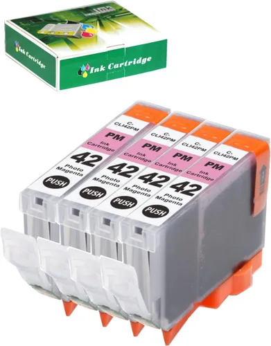 Miniatura 11 de NEXTPAGE CLI42 - Cartuchos de tinta negra de repuesto para Canon CLI 42 CLI-42 para impresora Canon Pixma Pro 100 Pro-100S (CLI42BK 4 unidades)