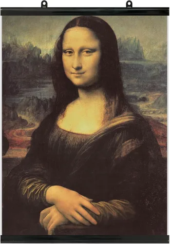Miniatura 6 de Póster de Mona Lisa por Leonardo Da Vinci - Impresión artística (laminada, 18 x 24 pulgadas)