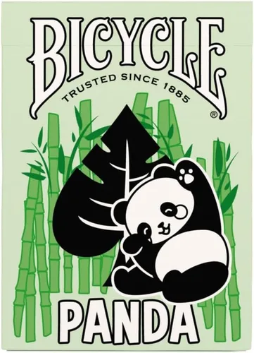 Miniatura 2 de Baraja de cartas Bicycle Panda, lindas cartas con animales, 1 mazo