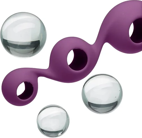 Miniatura 7 de Cloud 9 Health & Wellness BOROILICATE KEGEL Training Set - Ciruela