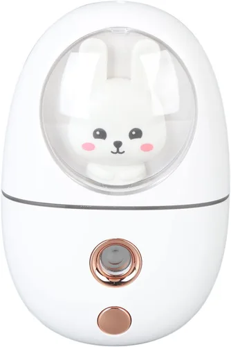 Mister facial, 1.5 fl oz (1.2 fl oz) lindo animal facial rociador de niebla facial recargable por USB, mini humidificador facial portátil para