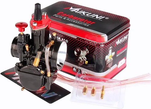 Miniatura 8 de Carburador PWK de 21 mm, carburador de carreras para motocicletas de 50 cc a 100 cc, kits de carburador de motor 2T 4T para motos de cross