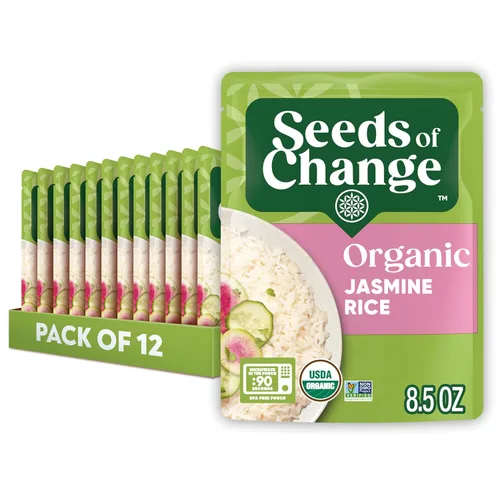 Miniatura 11 de SEEDS OF CHANGE Quinoa orgánica y arroz integral, 8.5 onzas (paquete de 12)