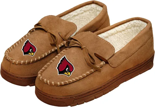Miniatura 10 de FOCO Mens NFL Team Logo Moccasin Slippers Beige