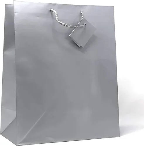 Miniatura 11 de allgala Bolsas de regalo, paquete de 12 bolsas de regalo grandes de 13 x 10 x 5.5 pulgadas con asas para cumpleaños, bodas, suministros de fiesta