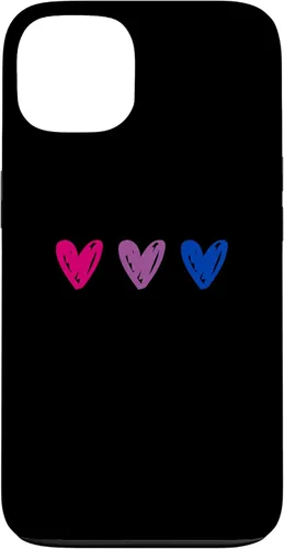 Miniatura 7 de Funda para iPhone 12/12 Pro Bisexual Pride Hearts Bi Pride Flag