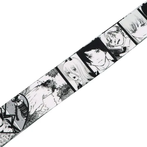 Miniatura 4 de Chainsaw Man Anime Manga 17.7 pulgadas Cuello Lanyard Llavero Holder ID Badge Mobile Phone Pin Correa por Pinstant