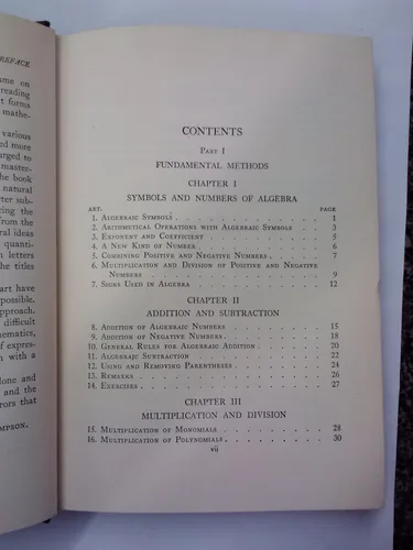 Miniatura 4 de Mathematics for Self-Study, Algebra for the Practical Man