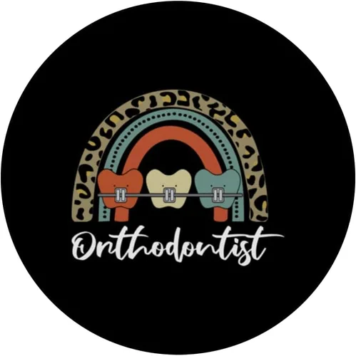 Miniatura 3 de Asistente de ortodoncia arco iris ortodoncista PopSockets intercambiables PopGrip