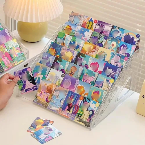 Miniatura 6 de Estante organizador de esmalte de uñas acrílico, soporte de 7 niveles para soporte de esmalte de uñas, organizador de lentes de sol, soporte