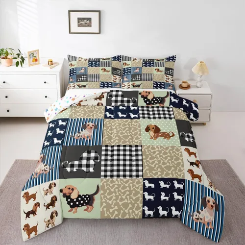 Miniatura 61 de Feelyou Lindo juego de ropa de cama de ajolote para niños y niñas tamaño twin, juego de edredón de salamandra para niños, mujeres y hombres, edredón