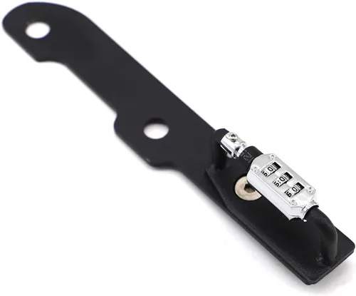 Miniatura 4 de Bloqueo de casco de motocicleta antirrobo combinación PIN bloqueo asegura para Z900 2017-2019
