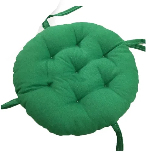 Miniatura 18 de Cojines de asiento redondos para exteriores con lazos, almohadillas para sillas de pana súper suaves, antideslizantes, herramientas para sillas