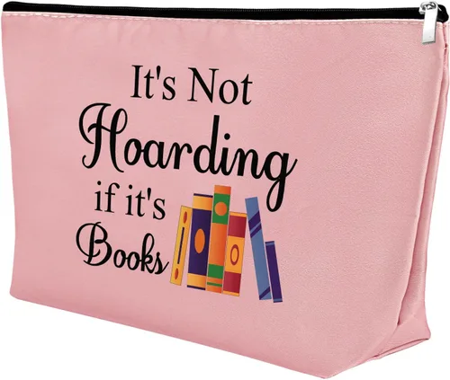 Miniatura 9 de Mxrymvu Regalos para amantes de los libros, regalos para bibliófilos, bolsa de maquillaje, libro de lectura, club, regalo para mujeres, bolsa