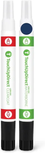 Miniatura 190 de TouchUpDirect 3D/A3D Bright Silver Metallic Compatible con pintura de retoque Kia Exact Match en aerosol - Kit esencial Plateado metálico brillante.