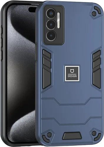 Miniatura 68 de Funda compatible con Huawei Y9 Prime (2019), compatible con Huawei Y9 Prime (2019) 4G STK-L21 2 en 1 [PC duro + TPU], funda de teléfono azul