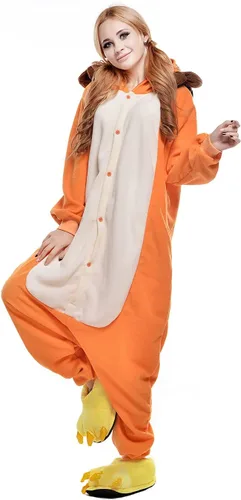 Miniatura 4 de NEWCOSPLAY Pijama de una pieza para adultos, disfraz de cosplay de una pieza