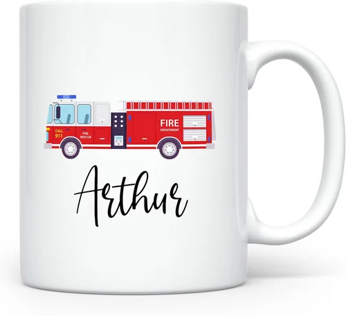 Miniatura 16 de Taza Personalizada para Niños, Niños, Niñas Taza Personalizada de Chocolate Caliente, Cacao, Café y Leche Regalo de Cumpleaños con Nombre D05