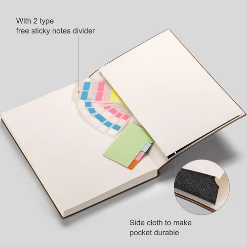 Miniatura 4 de AHGXG Cuaderno universitario rayado A4 - Cuaderno en blanco A4 extragrande con líneas - 320 páginas de diario grueso para escribir, papel grueso