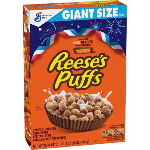 Miniatura 8 de Reese's, - Cereales de mantequilla de maní para el desayuno, 11.5 onzas