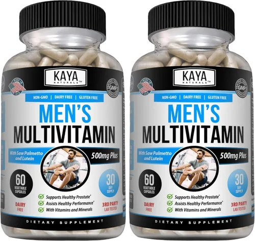 Miniatura 14 de Kaya Naturals Multivitamínico para hombres - Multivitamínico para próstata para hombres - Suplemento diario multimineral - píldoras para hombres