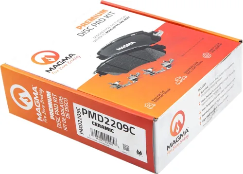 Miniatura 4 de MAGMA Fire Born Braking Pastillas de freno de cerámica premium PMD2209C, delanteras