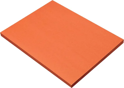 Miniatura 2 de Prang (Formerly SunWorks) Papel de construcción, naranja, 9 x 12 pulgadas, 50 hojas, (paquete de 2)