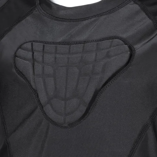 Miniatura 8 de Protector de costilla de fútbol acolchado para niños y niñas, camiseta de protección de pecho para rugby, béisbol, fútbol, baloncesto