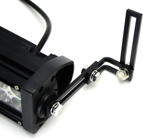 Miniatura 3 de iJDMTOY Compatible con la mayoría de barras de luz LED de 20, 25, 30, 40 pulgadas o luces LED de cápsula, soporte universal para área de parachoques