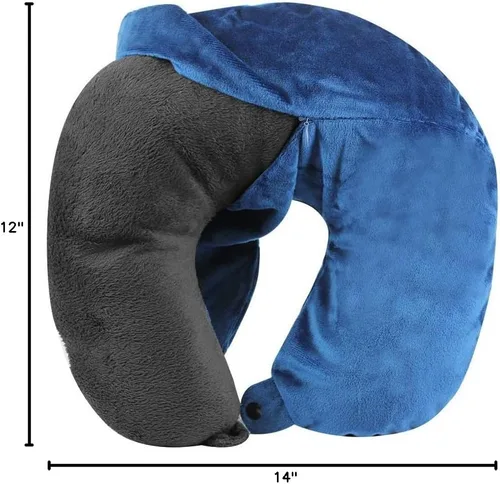 Miniatura 6 de Funda para almohada Cloudz, Poliéster & Mezcla de poliéster, Azul, Estándar
