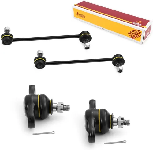 Miniatura 111 de Metrix Premium Chassis Parts - Juego de 4 piezas de articulación de rótula superior y barra estabilizadora delantera para Ford Ranger RWD 1998-2011