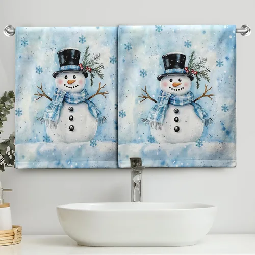 Miniatura 59 de Toallas de Mano Azul Gris Marrón para Baño Negras Pintura Moderna de Arte Abstracto Toallas de Cocina Suave Absorbente Toalla de Huésped Punta