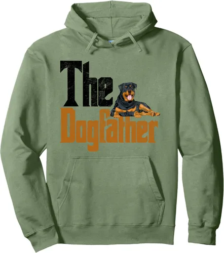 Miniatura 7 de Rottweiler - Sudadera con capucha para perro, papá, perro, perro, papá, padre y rottie