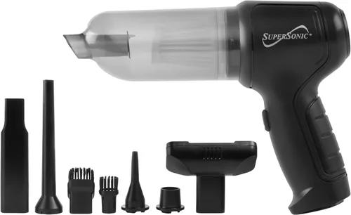 Miniatura 6 de Supersonic SC-810HV - Aspiradora de mano multifuncional inalámbrica 4 en 1, potente succión, ligera y compacta, filtro HEPA, aspiradora, soplar