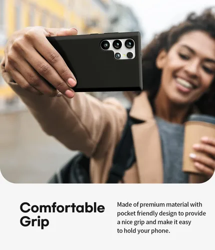 Miniatura 5 de GOOSPERY Funda de silicona líquida compatible con Samsung Galaxy S22 Ultra, suave al tacto, protección de cuerpo completo, a prueba de golpes