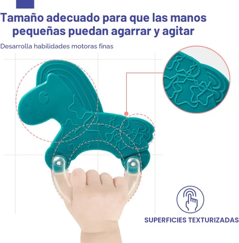 Miniatura 7 de hahaland Juguetes para bebés de 0 a 6 meses, sonajeros para bebés, juguetes para dentición de 3 a 6 meses, juguetes para bebés recién nacidos de 6 a