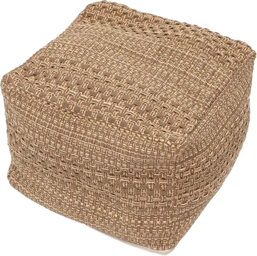 UPKOCH Funda de cojín gruesa de lino y algodón para silla, 15.74 x 15.74 x 10.62 pulgadas, estilo japonés, funda para asiento otomano, sin relleno,