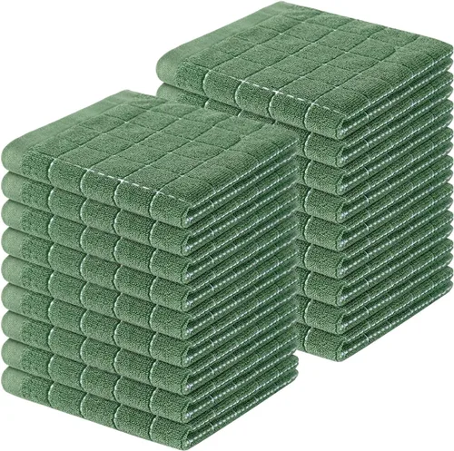 Miniatura 51 de Homaxy Paños de cocina 100% algodón de felpa, toallas de cocina ultra suaves y absorbentes para la cocina, adecuadas para secar y lavar platos