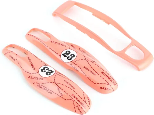 Miniatura 6 de Carcasa para llave de coche, funda de cerdo rosa para llave de automóvil, funda protectora rosa compatible con Cayenne 911