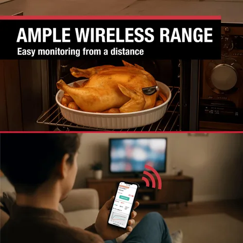Miniatura 7 de CDN Termómetro inteligente Bluetooth para carne Regalo perfecto para el día del padre por menos de $100 Termómetro digital inalámbrico Sonda