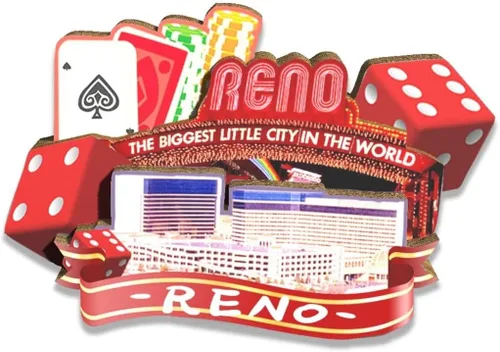 Imán del Parque Nacional de Reno de los Estados Unidos, imán de nevera, de madera, monumentos 3D, viajes, coleccionables, recuerdos, decoración