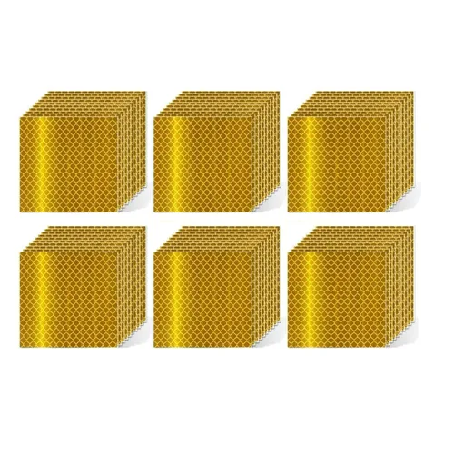 Miniatura 126 de Cinta reflectante blanca de 4 pulgadas, adhesivo de seguridad de advertencia impermeable para exteriores (10 pies)