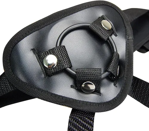 Miniatura 3 de Arnés de correa sexual ajustable para mujer, correa ancha con 4 unidades de anillo sin tirantes, todas las correas de consolador, juguete sexual
