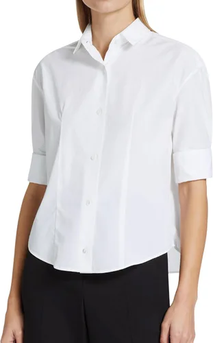 Camisas de manga corta con botones para mujer, básicas, simples, casuales, para el trabajo, blusas