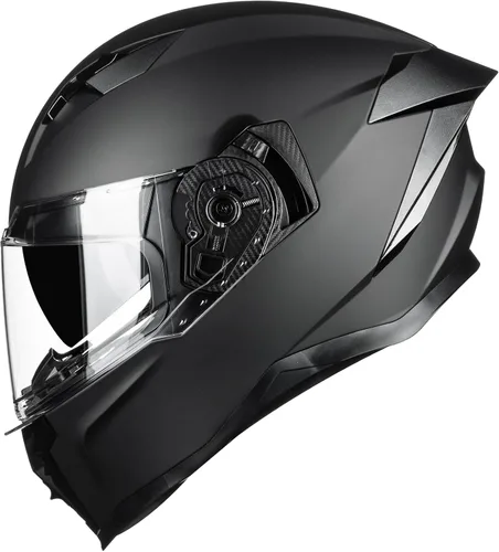 Miniatura 7 de Casco de motocicleta de cara completa con doble visera, moto de calle, carreras, DOT para adultos, hombres y mujeres, modelo MF569